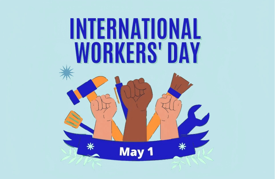 Bonne Journée internationale des travailleurs !