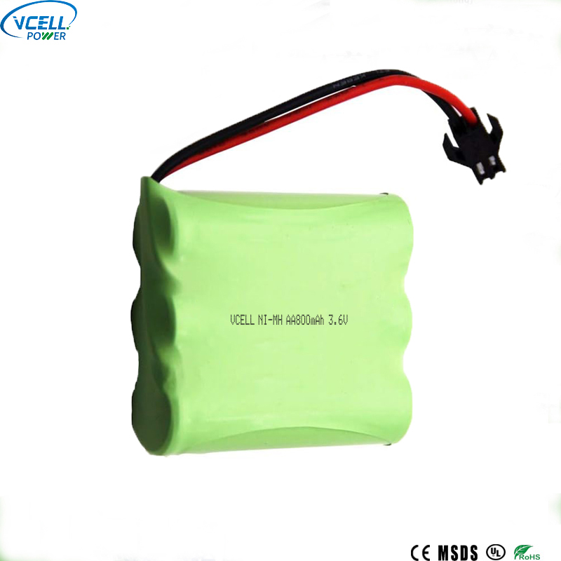 Batterie NiMH 3,6 V AA 800 mAh