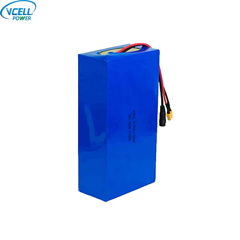 Pack de batterie au lithium-ion pour vélo électrique 36V 20Ah