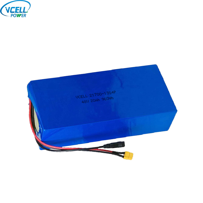 Batterie au lithium-ion rechargeable pour vélo électrique 48V 20Ah