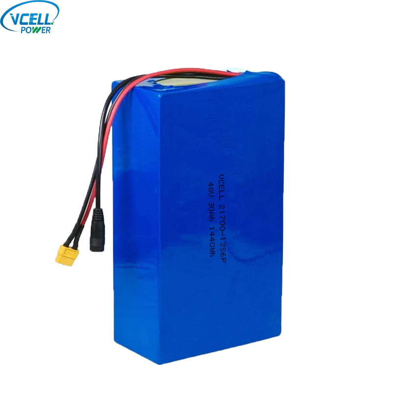 Paquet de batterie au lithium-ion 48v 30Ah 21700