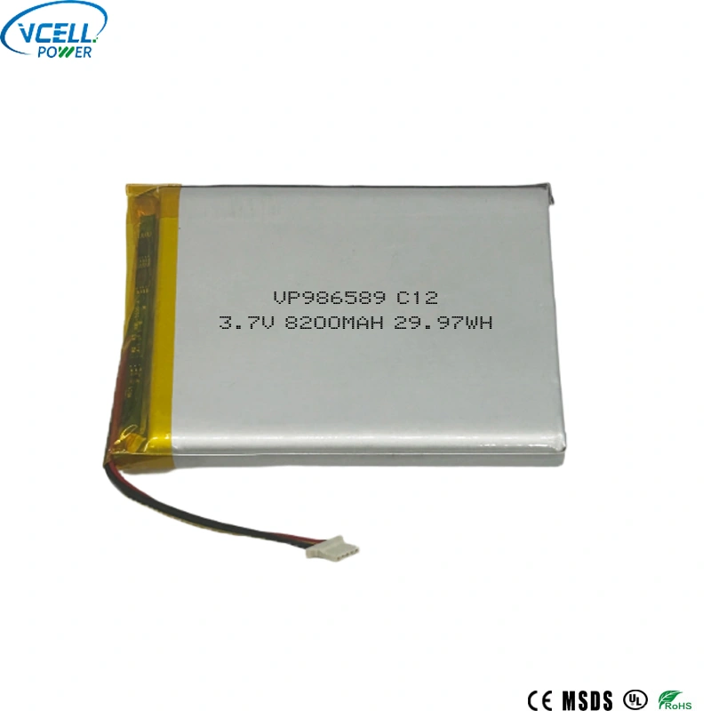 986589 3,7 V 8200 mah nouvelle batterie LiPo